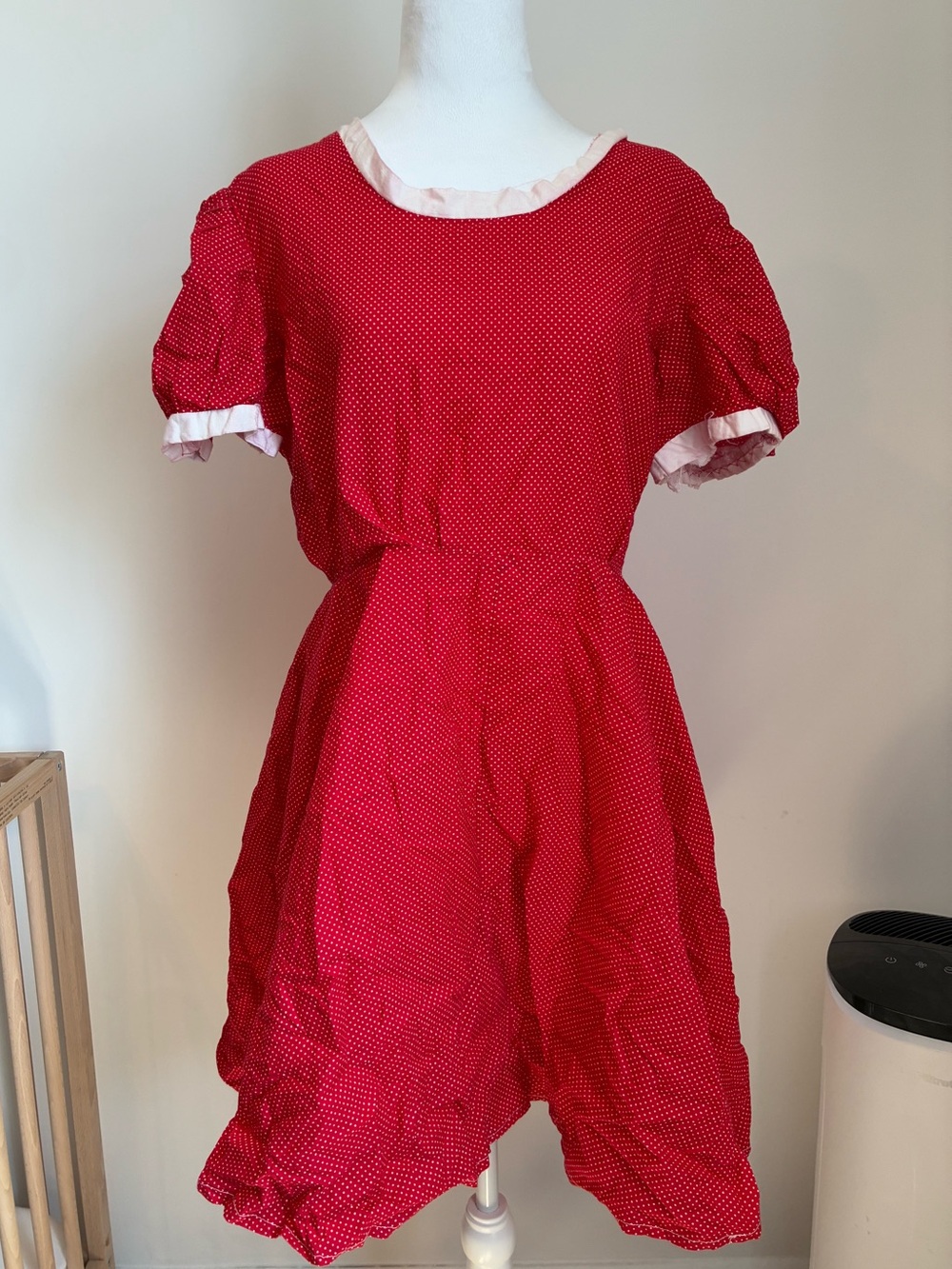 Handmade vintage Polka Dot dress